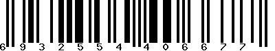 EAN-13 : 6932554406677