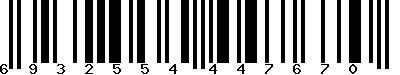 EAN-13 : 6932554447670 EAN-13 : 6932554447670