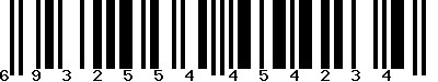 EAN-13 : 6932554454234