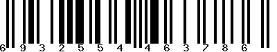 EAN-13 : 6932554463786