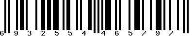 EAN-13 : 6932554465797
