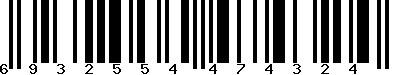 EAN-13 : 6932554474324