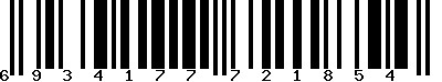 EAN-13 : 6934177721854