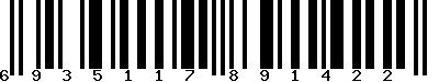 EAN-13 : 6935117891422
