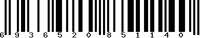 EAN-13 : 6936520851140