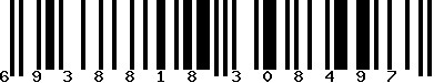 EAN-13 : 6938818308497