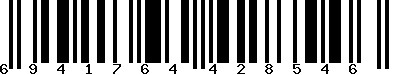 EAN-13 : 6941764428546