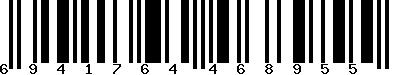 EAN-13 : 6941764468955