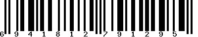 EAN-13 : 6941812791295 EAN-13 : 6941812791295