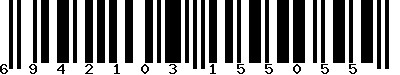 EAN-13 : 6942103155055