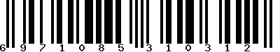 EAN-13 : 6971085310312