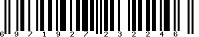 EAN-13 : 6971927232246