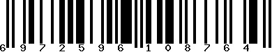 EAN-13 : 6972596108764
