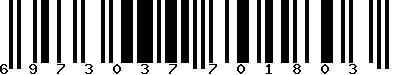 EAN-13 : 6973037701803