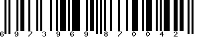 EAN-13 : 6973969870042