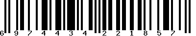 EAN-13 : 6974434221857