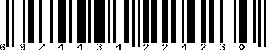 EAN-13 : 6974434224230 EAN-13 : 6974434224230