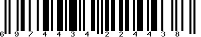 EAN-13 : 6974434224438