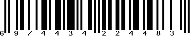 EAN-13 : 6974434224483