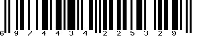 EAN-13 : 6974434225329