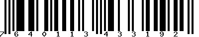 EAN-13 : 7640113433192