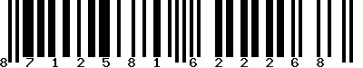 EAN-13 : 8712581622268