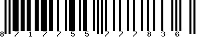 EAN-13 : 8717755777836