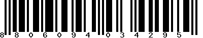 EAN-13 : 8806094034295