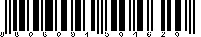 EAN-13 : 8806094504620