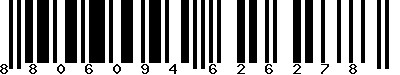 EAN-13 : 8806094626278 EAN-13 : 8806094626278