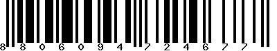 EAN-13 : 8806094724677
