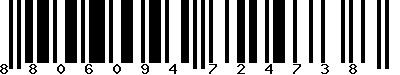 EAN-13 : 8806094724738 EAN-13 : 8806094724738