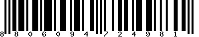 EAN-13 : 8806094724981