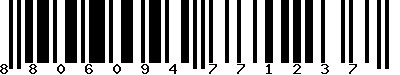 EAN-13 : 8806094771237 EAN-13 : 8806094771237