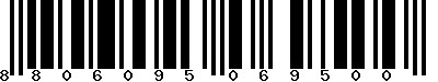 EAN-13 : 8806095069500