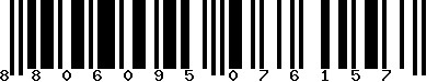 EAN-13 : 8806095076157