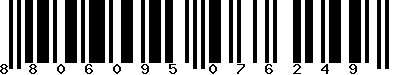 EAN-13 : 8806095076249