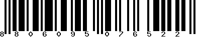 EAN-13 : 8806095076522