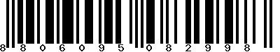 EAN-13 : 8806095082998