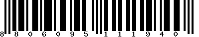 EAN-13 : 8806095111940