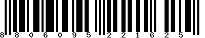 EAN-13 : 8806095221625