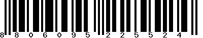 EAN-13 : 8806095225524