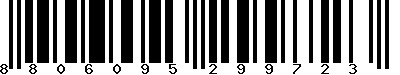 EAN-13 : 8806095299723
