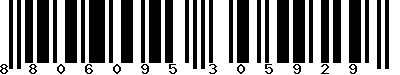 EAN-13 : 8806095305929