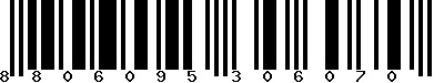 EAN-13 : 8806095306070