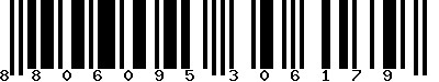 EAN-13 : 8806095306179
