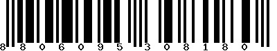 EAN-13 : 8806095308180