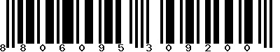 EAN-13 : 8806095309200