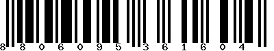 EAN-13 : 8806095361604 EAN-13 : 8806095361604