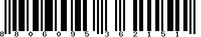 EAN-13 : 8806095362151